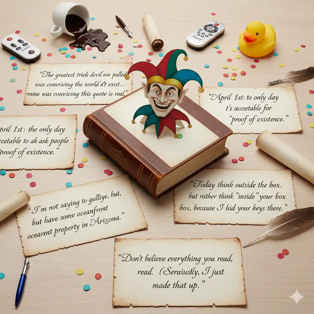 Clever April Fools Quotes