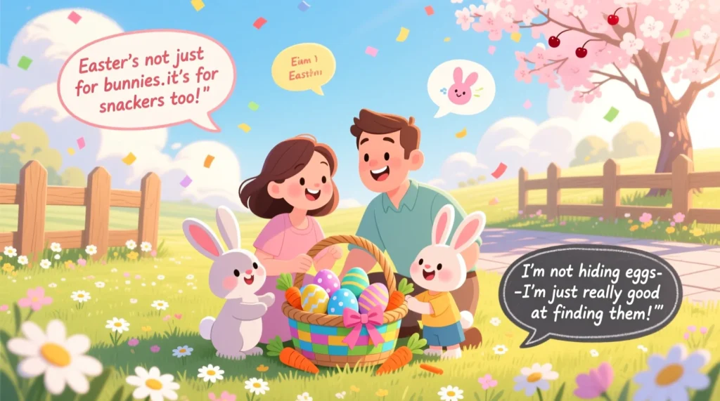 Family-Friendly Funny Easter Quotes