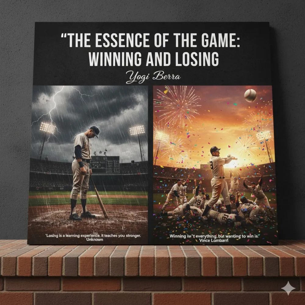 Famous Baseball Quotes About Winning and Losing