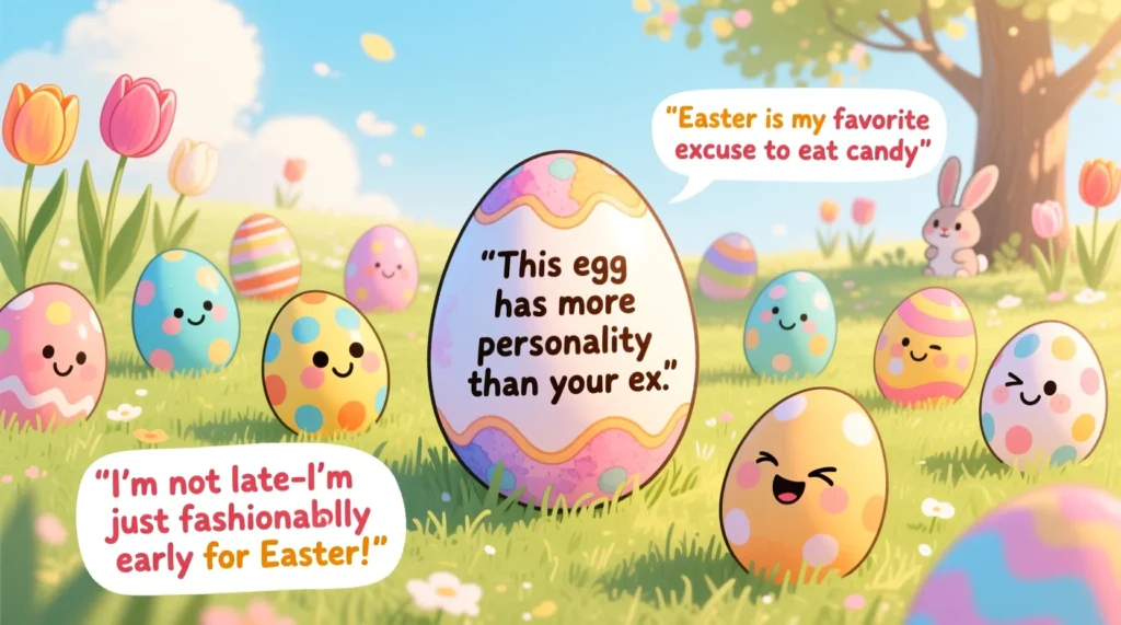 Funny Easter Egg Quotes