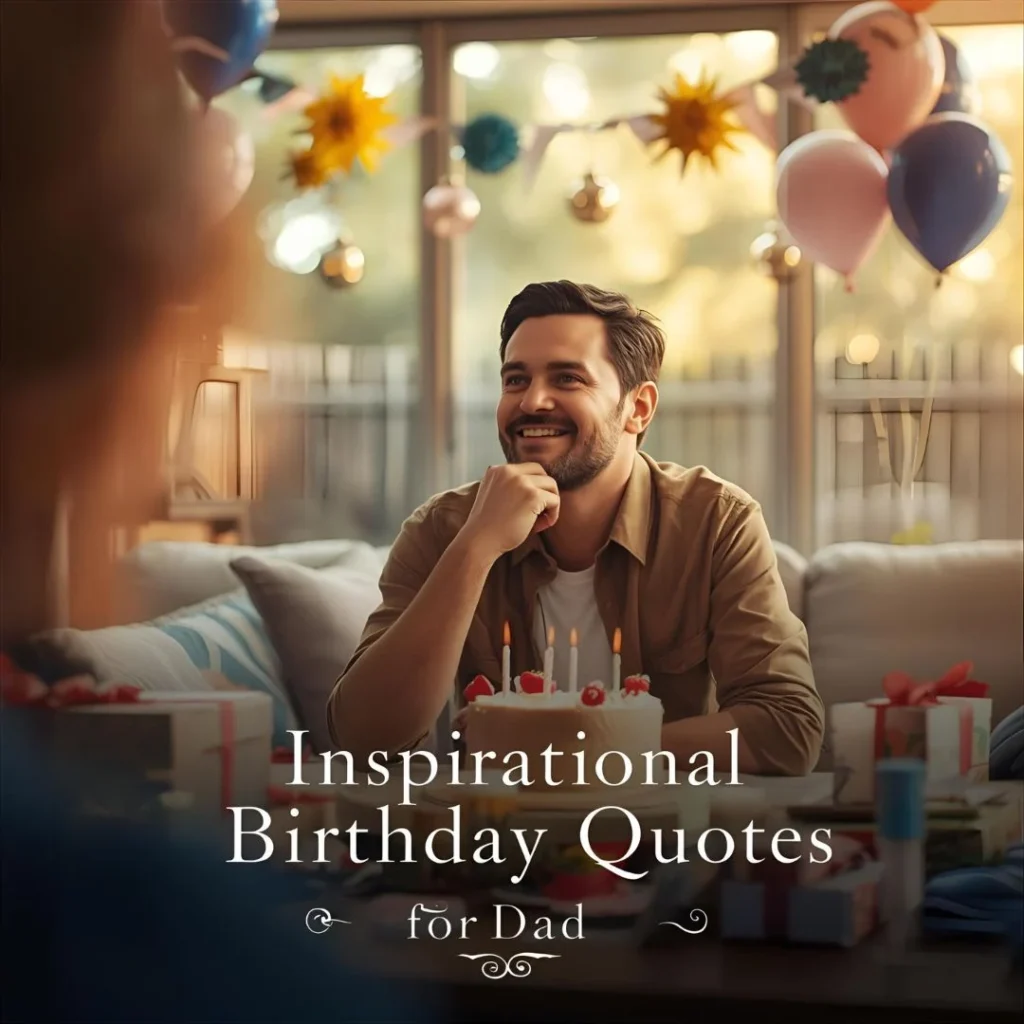 Inspirational Birthday Quotes for Dad