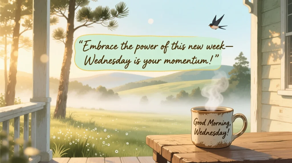 Inspirational Good Morning Wednesday Quotes