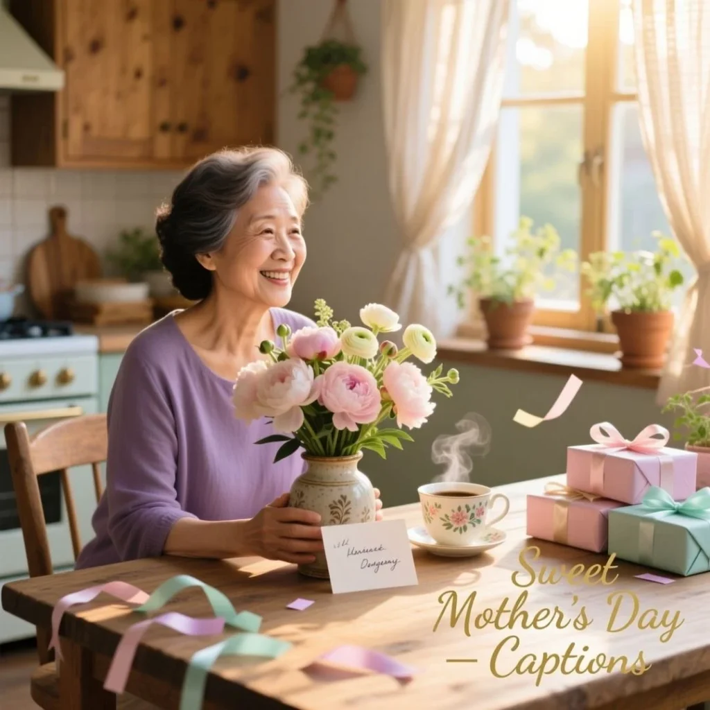 Sweet Mothers Day Instagram Captions