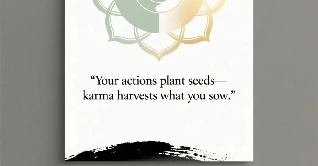 Karma Quotes About Actions