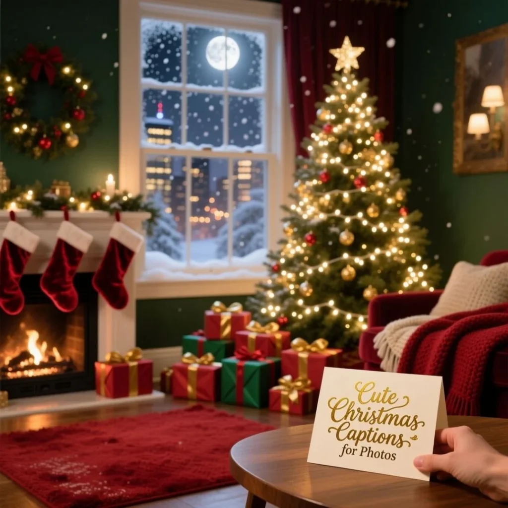 Cute Christmas Captions for Photos