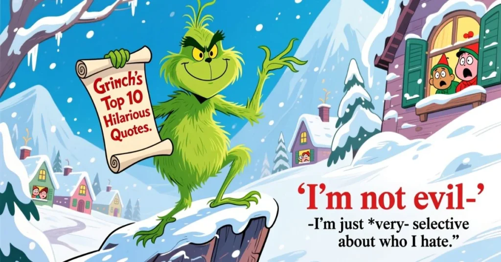Funny Grinch Quotes