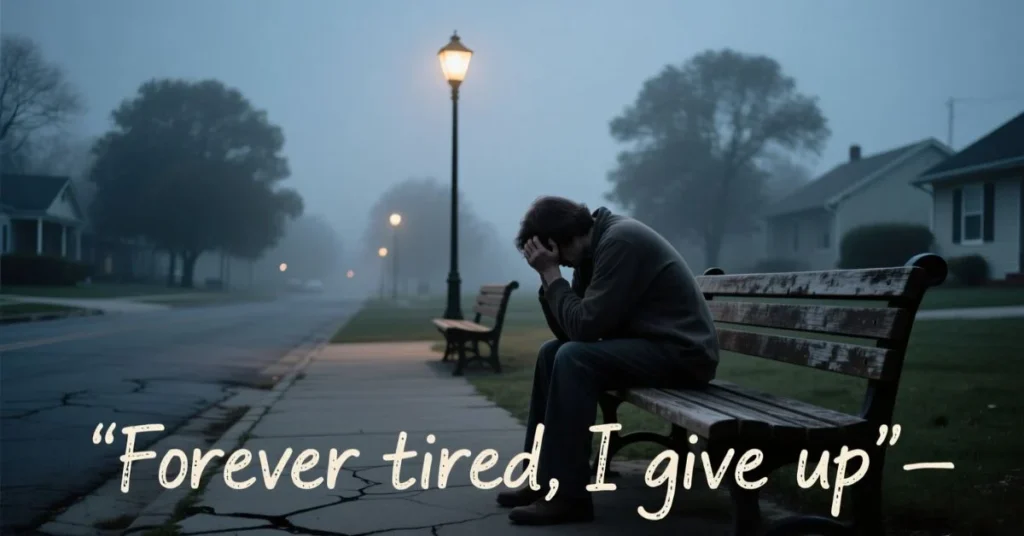 I Give Up Quotes When You Are Tired