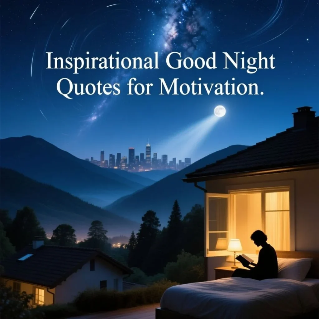 Inspirational Good Night Quotes for Motivation