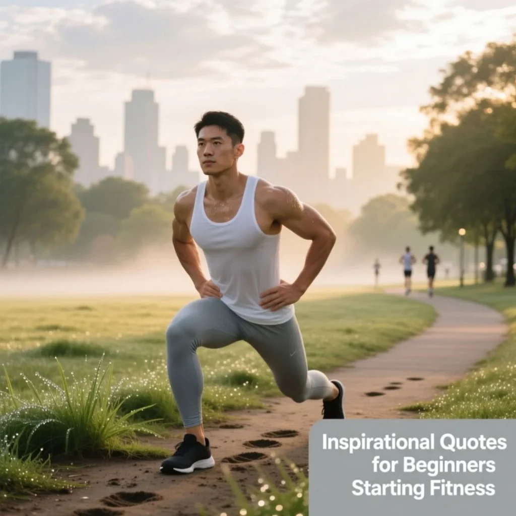 Inspirational Quotes for Beginners Starting Fitness