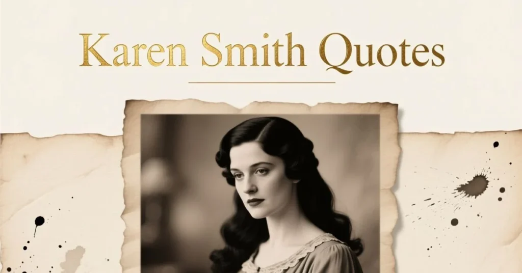 Karen Smith Quotes