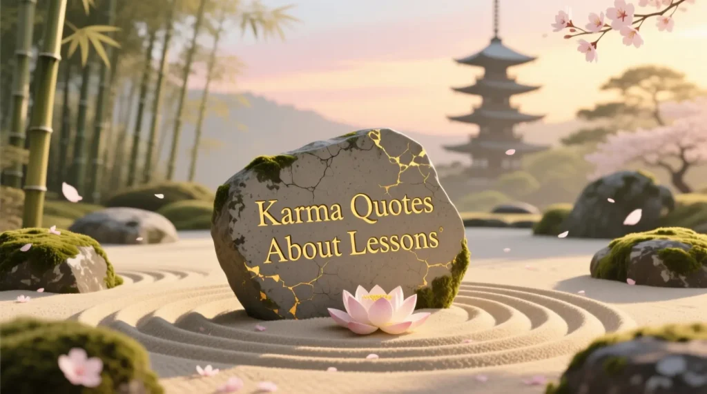 Karma Quotes About Lessons