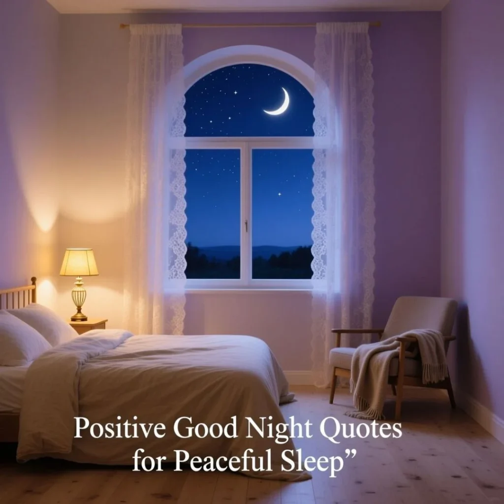 Positive Good Night Quotes for Peaceful Sleep