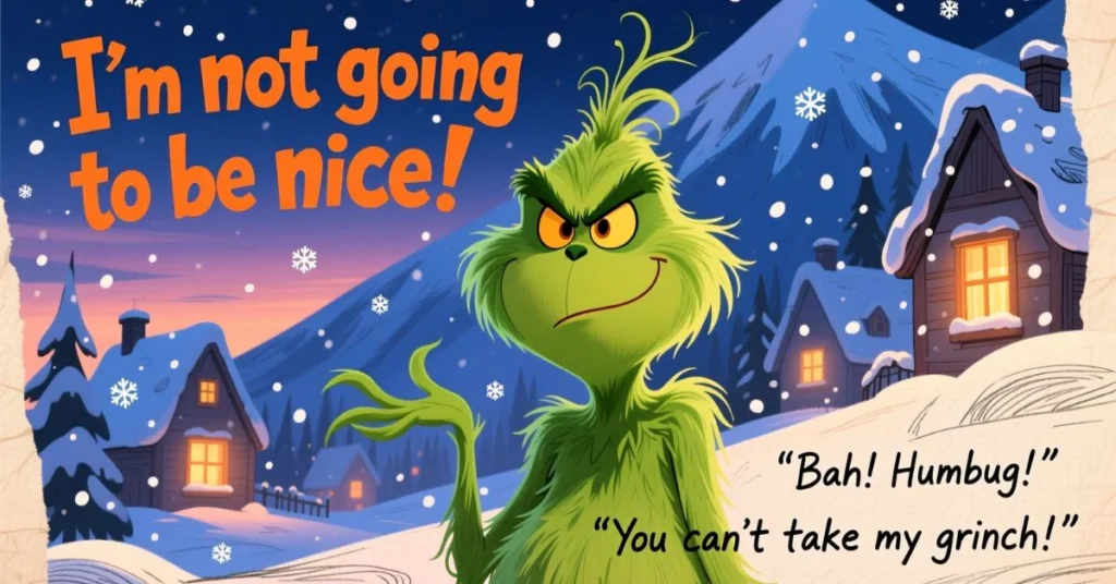 Short Grinch Quotes