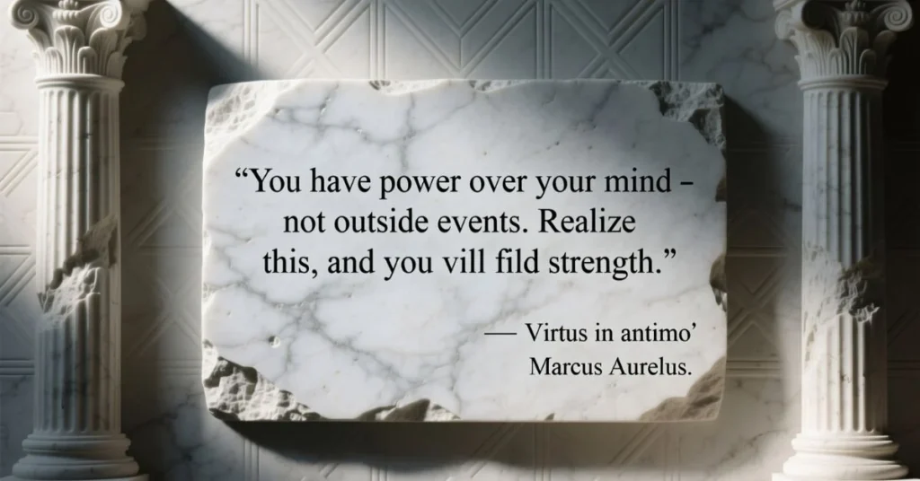 Stoic Quotes About Control