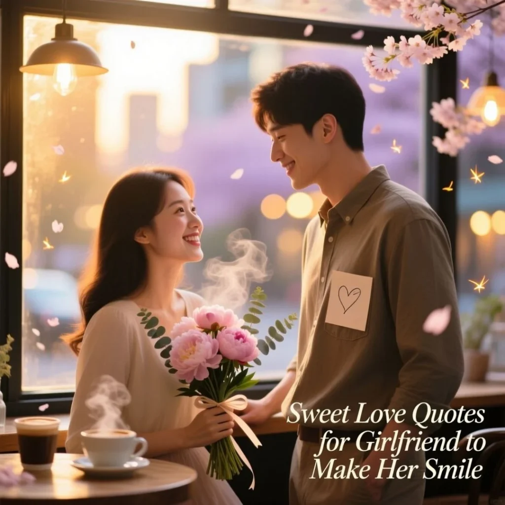 Sweet Love Quotes for Girlfriend to Make Her Smile