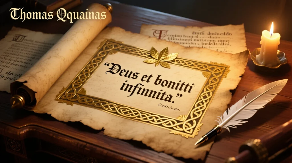 Thomas Aquinas Quotes About God