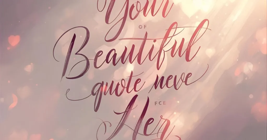  Your Beautiful Quotes for Her