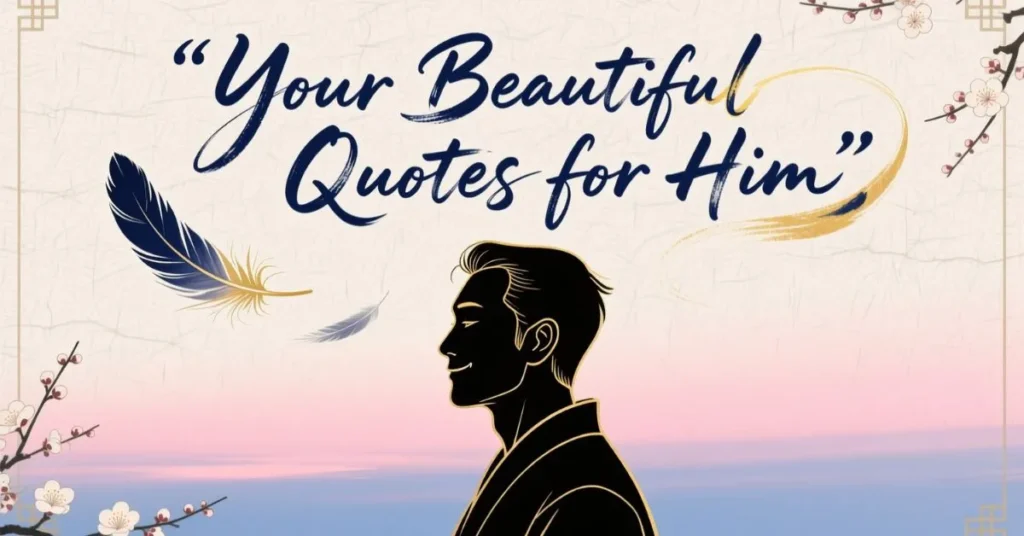 Your Beautiful Quotes for Him